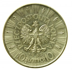 II RP, 10 złotych 1935 Piłsudski (818)