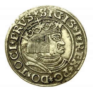 Sigismund I the Old, 1532 penny, Torun - PRVS/PRVSSI (85)