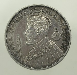 Sweden, 2 crowns 1897 (319)