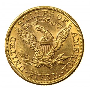 USA, 5 dolarów 1882 (517)