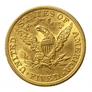 USA, 5 dolarów 1905 (519)