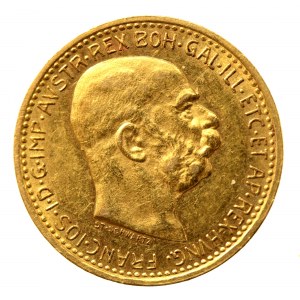 Rakúsko, František Jozef I., 10 korún 1911 (522)