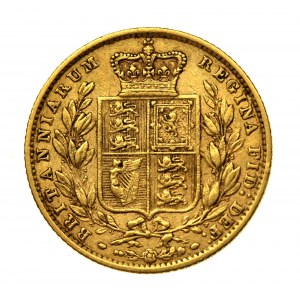 Wielka Brytania, Wiktoria, suweren 1872 (531)