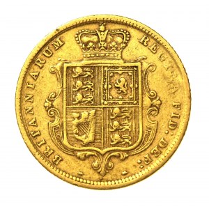 Great Britain, Victoria, 1/2 sovereign 1885 (535)