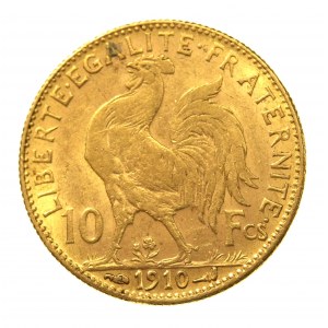 Frankreich, Republik, 10 Francs 1910, Paris (538)