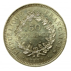 France, Fifth Republic, 50 francs 1977 (554)