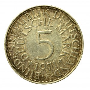 Německo, 5 marek, 1971 (555)