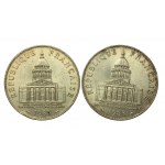 Francja, V Republika, 100 franków 1983 - 1991. Razem 10 szt. (559)