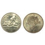 Francja, V Republika, 100 franków 1983 - 1991. Razem 10 szt. (559)