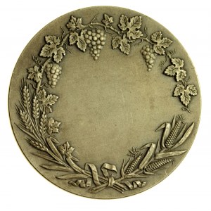 Francúzsko, Tretia republika, poľnohospodárska medaila, strieborná (560)
