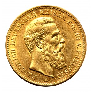 Niemcy, Prusy, Fryderyk III, 20 marek 1888 A, Berlin (603)