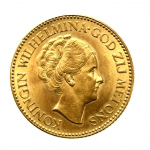 Niederlande, Wilhelmina, 10 Gulden 1932 (606)