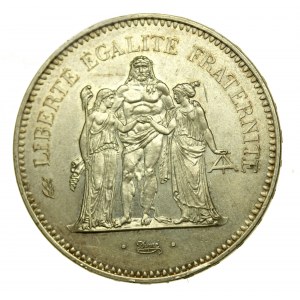 Francja, V Republika, 50 franków 1974 (608)