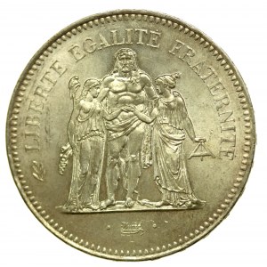 Francja, V Republika, 50 franków 1976 (609)