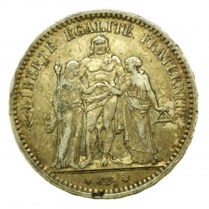 Francja, III Republika, 5 franków 1873 (610)