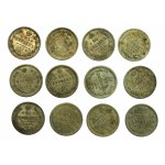 Russia, set of 20 kopecks 1903-1913. total 31 pieces. (810)