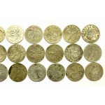 II RP, set of 2 gold 1932 -1934 Head of a woman. 30 pieces total. (827)