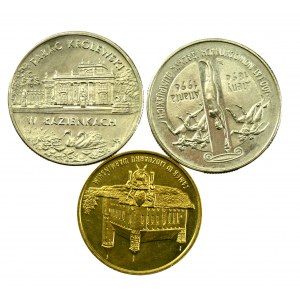 III RP, zestaw 2 złote 1995-1996. Razem 3 szt. (836)