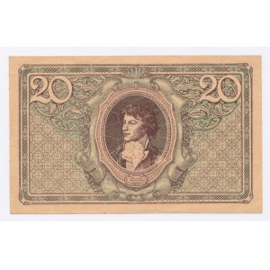 II RP, 20 mkp 1919 IF (865)