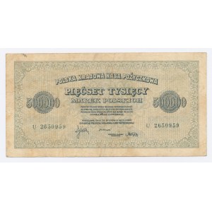 II RP, 500,000 mkp 1923 U (872)