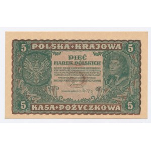 II RP, 5 mkp 1919 II Serja B (883)