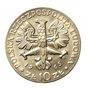 PRL, 10 złotych 1965, VII Wieków Warszawy (839)