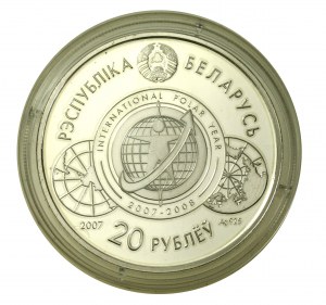 Belarus, 20 rubles 2007, International Polar Year (844)