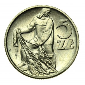 PRL, 5 złotych 1959, Rybak (854)
