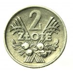 PRL, zestaw 2 złote 1971, 1972, 1973, 1974 Jagody. Razem 4 szt. (856)