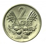 PRL, zestaw 2 złote 1971, 1972, 1973, 1974 Jagody. Razem 4 szt. (856)