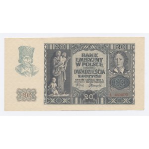 II RP 20 złotych 1940 L (893)