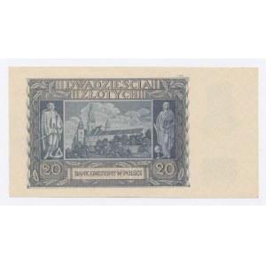 II RP 20 złotych 1940 L (893)