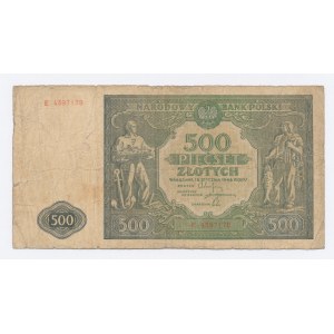 PRL, 500 złotych 1946 E (899)
