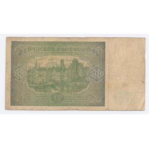 PRL, 500 złotych 1946 E (899)