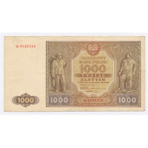 PRL, 1000 złotych 1946 G (901)