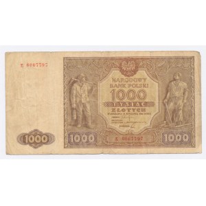 PRL, 1000 złotych 1946 E (903)