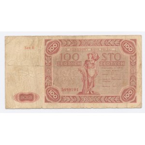 PRL, 100 złotych 1947 Ser. A (905)