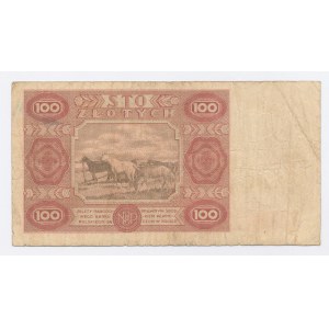 PRL, 100 złotych 1947 Ser. A (905)