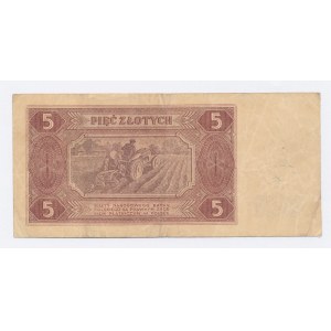 PRL, 5 złotych 1948 AD (907)