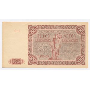 People's Republic of Poland, 100 gold 1947 E (936)