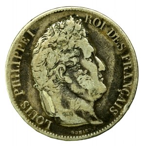 Francúzsko, Ľudovít Filip I., 5 frankov 1832 (627)