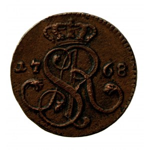 Stanisław A. Poniatowski, penny 1768 G, Krakov (148)