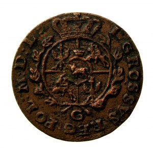 Stanisław A. Poniatowski, penny 1768 G, Krakov (148)