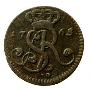 Stanisław A. Poniatowski, penny 1765 VG, Krakov (149)