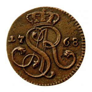 Stanisław A. Poniatowski, penny 1768 G, Krakov (150)