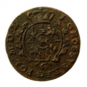 Stanisław A. Poniatowski, penny 1768 G, Krakau (152)