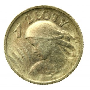 II RP, 1 złoty 1924, Paryż, Żniwiarka (658)