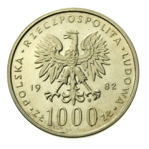 Volksrepublik Polen, 1.000 Gold 1982 Johannes Paul II (662)