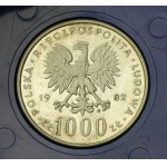 Poľská ľudová republika, 1 000 zlatých 1982 Ján Pavol II (664)