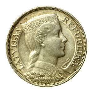 Latvia, 5 lats 1932 (671)